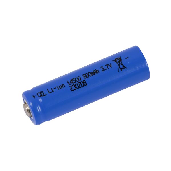 Akku LiIon 3,7 V/ 800 mAh/ 2,96 Wh (14500) - 901012