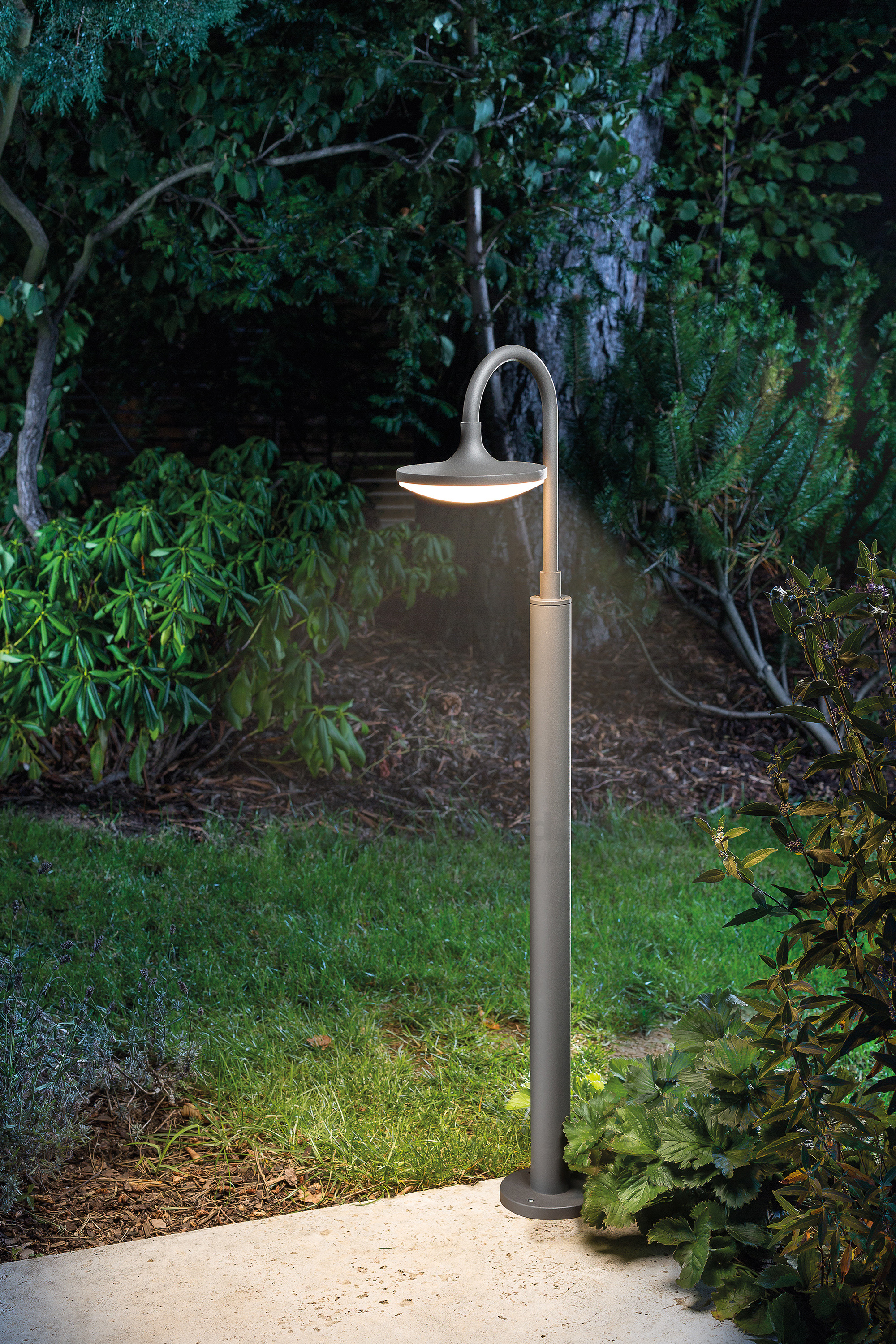 Stone Große LED-Solar-Außen-Garten-Leuchte-Lampe DUO 34